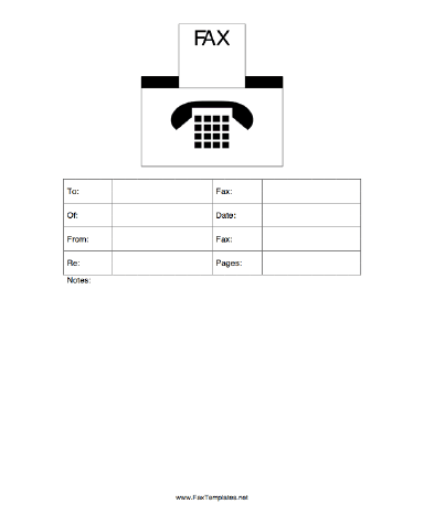Logo Fax Template
