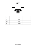 Logo Fax Template
